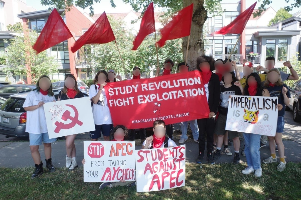 Revolutionary Youth Attend Anti-APEC protest