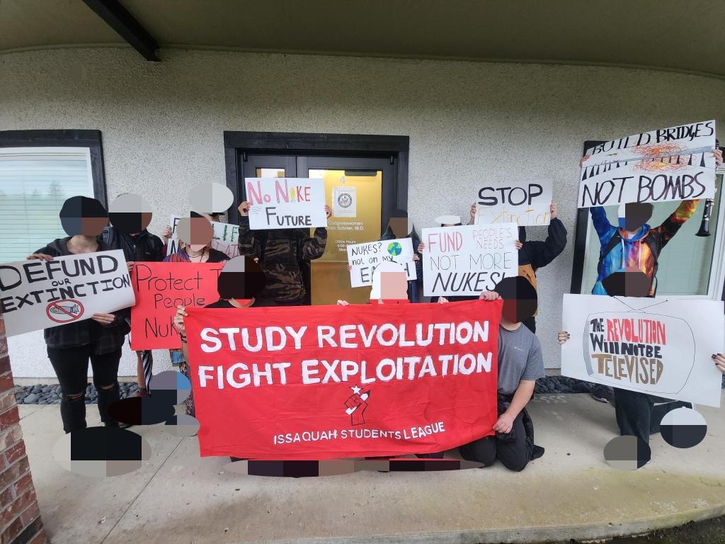Revolutionary Youth Lead Action Against Nuclear&nbsp;Weapons